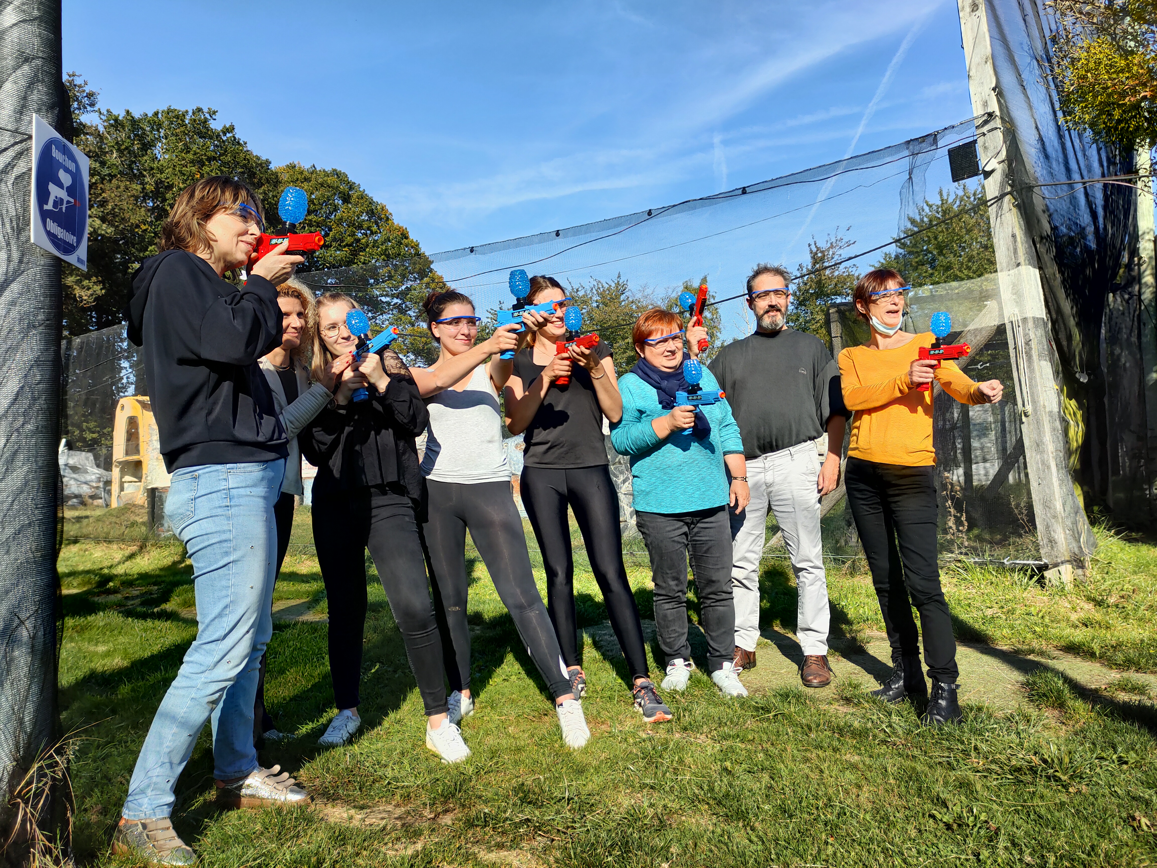 Le Gellyball : paintball ultra fun avec micro billes en gelatine pour tout public !